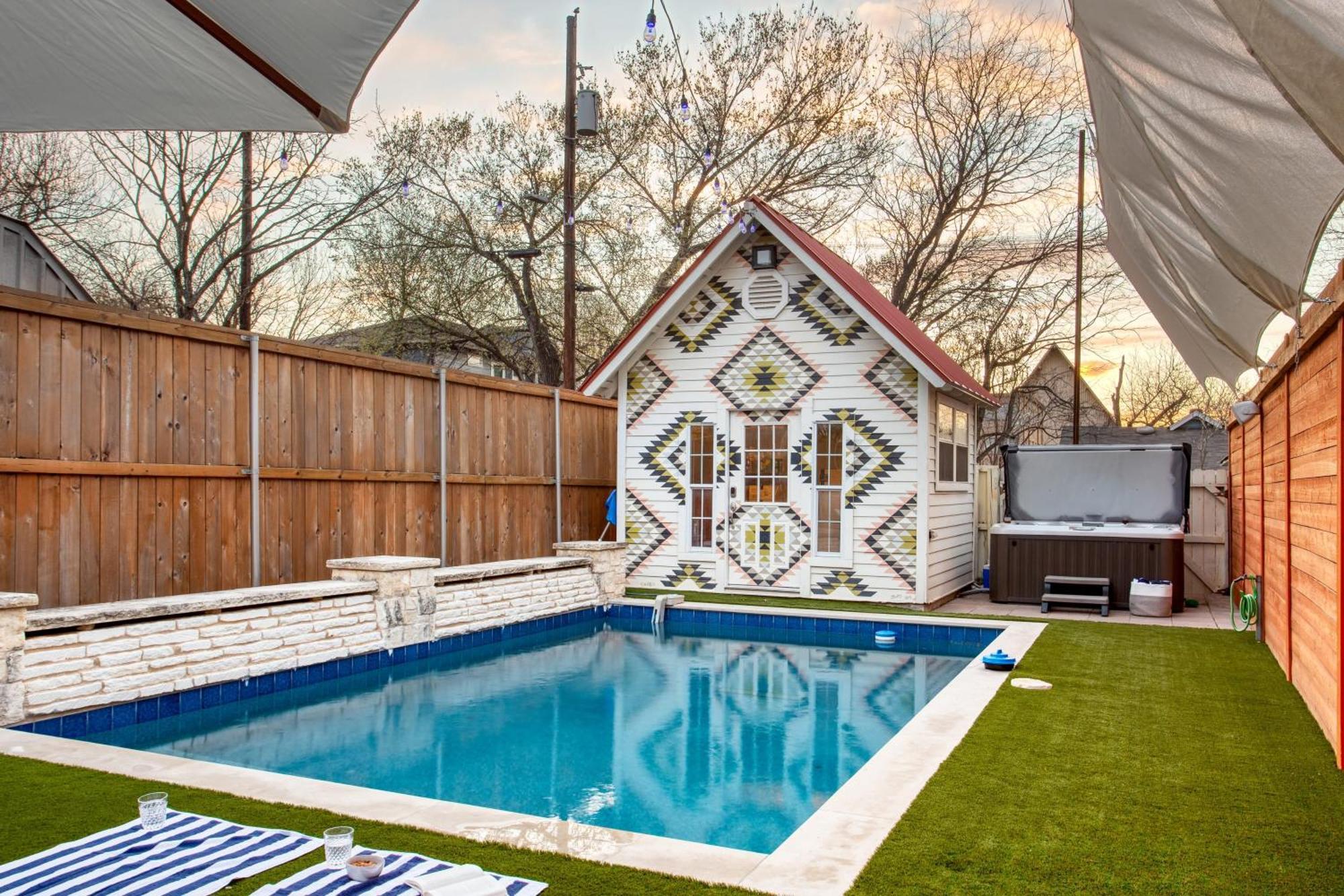 Ramsey By Avantstay Modern Character Home In Austin W Pool Exterior foto